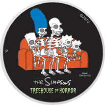 1 Unze Silber Simpsons - Treehouse of Horror 2022 (Auflage: 5.000 | Polierte Platte)