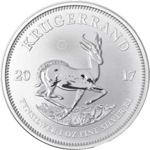 1 Unze Silber Krügerrand 2017 (50 Jahre Jubiläum)