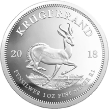 1 Unze Silber Krügerrand 2018 PP (Auflage: 15.000 | inkl. Etui)