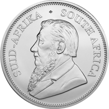 1 Unze Silber Krügerrand 2023 (Auflage: 1.000 | einseitig vergoldet)