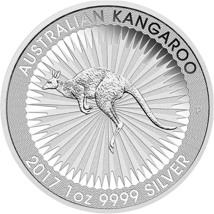 1 Unze Silber Känguru Nugget 2017