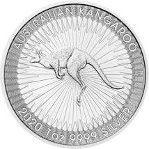 1 Unze Silber Känguru Nugget 2020