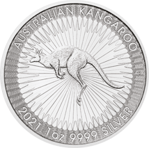 1 Unze Silber Känguru Nugget 2021