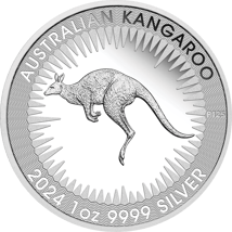 1 Unze Silber Känguru Nugget 2024 (Auflage: 7.500 | Polierte Platte)