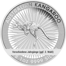 1 Unze Silber Känguru Nugget (verschiedene Jahrgänge | ggf. 2. Wahl)