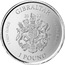 1 Unze Silber Gibraltar Kriegselefant 2022 (Auflage: 15.000)