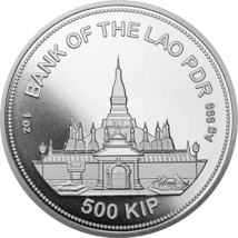 1 Unze Silber Laos Panthera Tigris 2021 (Auflage: 10.000)