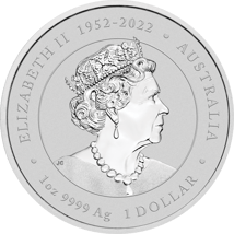 1 Unze Silber Lunar III Drache Purple 2024 (Auflage: 5.000 | coloriert)