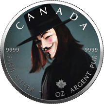 1 Unze Silber Maple 2023 Vendetta Edition (Auflage: 100 | coloriert)