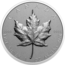 1 Unze Silber Maple Leaf 2022 (Auflage: 7.000 | Ultra High Relief | Reverse Proof)
