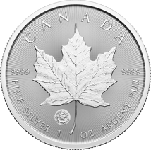 1  Unze Silber Maple Leaf 2024 Privy Mark Jahr des Drachen (Auflage: 25.000)