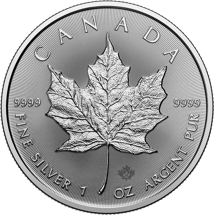 1 Unze Silber Maple Leaf 2024