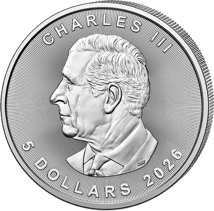 1 Unze Silber Maple Leaf 2026