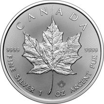 1 Unze Silber Maple Leaf 2026