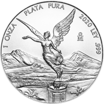 1 Unze Silber Mexiko Libertad 2020