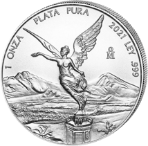 1 Unze Silber Mexiko Libertad 2021
