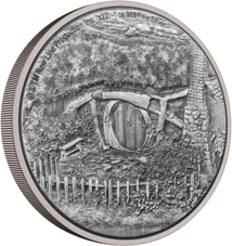 1 Unze Silber Mittelerde - Auenland 2022 (Auflage: 3.000 | Antik Finish)