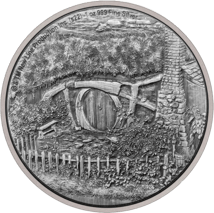 1 Unze Silber Mittelerde - Auenland 2022 (Auflage: 3.000 | Antik Finish)