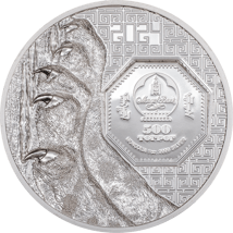 1 Unze Silber Mongolischer Schneeleopard 2024 PP  (Auflage: 2.500 | High Relief | Polierte Platte)