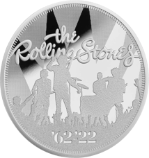 2 Unze Silber Music Legends Rolling Stones 2022 PP (Auflage: 550 | Polierte Platte)