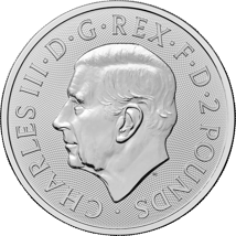 1 Unze Silber British Lion 2025 (Auflage: 50.000)