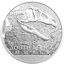 1 Unze Silber Natura Archosaurier 2019 (Auflage: 50.000 | im Blister)