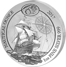 1 Unze Silber Nautical Ounce Santa Maria 2017 (Stempelglanz)