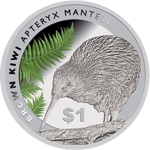 1 Unze Silber Neuseeland Kiwi PP 2015 (coloriert | im Blister)
