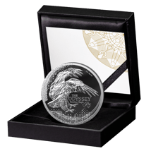 1 Unze Silber Odyssey of the Sky Bateleur Eagle 2025 (Auflage: 5.000 | Polierte Platte)