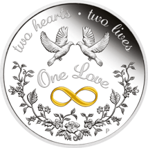 1 Unze Silber One Love 2023 PP (Auflage: 5.000 | Polierte Platte)