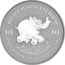 1 Unze Silber Ottifanten 2023 (Auflage: 30.000)