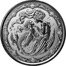 1 Unze Silber Meerjungfrau Mutter und Tochter 2023 (Auflage: 15.000)