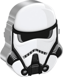 1 Unze Silber Star Wars Imperial Patrol  Patrol Trooper 2022 PP (Auflage: 10.000 | coloriert | Polierte Platte | High Relief)