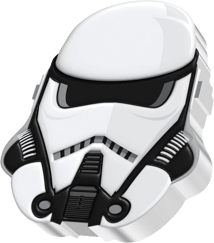 1 Unze Silber Star Wars Imperial Patrol  Patrol Trooper 2022 PP (Auflage: 10.000 | coloriert | Polierte Platte | High Relief)