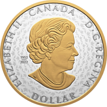 1 Unze Silber Peace Dollar 2024 PP (Auflage: 7.000 | Polierte Platte | mit Gelbgold veredelt)