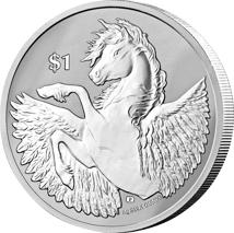 1 Unze Silber Pegasus 2023 (Auflage: 10.000 Stücke)