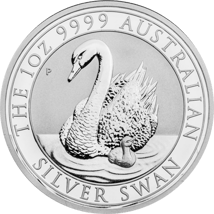1 Unze Silber Perth Mint Schwan 2018 (Auflage: 25.000)