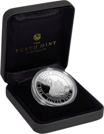 1 Unze Silber Perth Mint Schwan 2018 PP (Auflage: 2.500)
