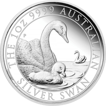 1 Unze Silber Perth Mint Schwan 2019 PP (Auflage: 2.500 | inkl. Etui)