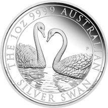 1 Unze Silber Perth Mint Schwan 2022 PP (Auflage: 2.500 | Polierte Platte)