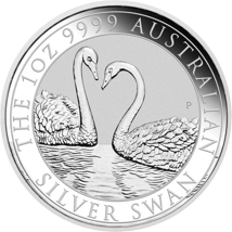 1 Unze Silber Perth Mint Schwan 2022 (Auflage: 25.000)