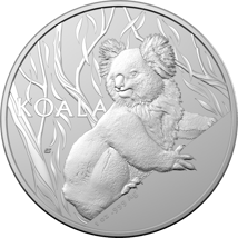 1 Unze Silber RAM Koala 2024 (Auflage : 25.000)