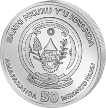 1 Unze Silber Ruanda Lunar Hund 2018 PP (Polierte Platte | Kapsel und Zertifikat)