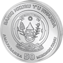 1 Unze Silber Ruanda Lunar Schwein 2019 PP (Polierte Platte | Kapsel und Zertifikat)