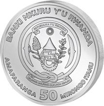 1 Unze Silber Ruanda Lunar Schwein 2019 (Stempelglanz)