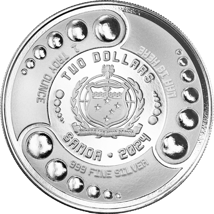 1 Unze Silber Samoa Alien 2024 (Auflage: 2.500)