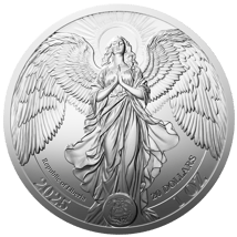1 Unze Silber Schutzengel 2025 (Auflage: 5.000 | Polierte Platte)