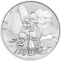 1 Unze Silber Simpson Familie 2021 (Auflage: 22.500)