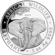 1 Unze Silber Somalia Elefant 2021