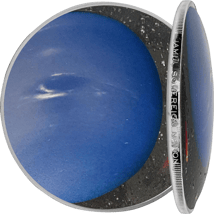 1 Unze Silber Sonnensystem Neptun 2022 (Auflage: 1.500 | gewölbt)
